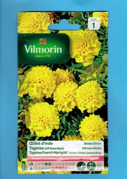 [VILM-5442141] Vilmorin  graine OEILLET d'Inde - Globe Citron