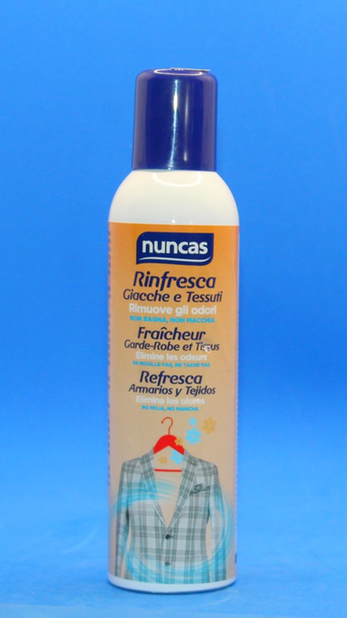 NUNCAS Fraîcheur garde robe désodorisant tissus aero 250ml