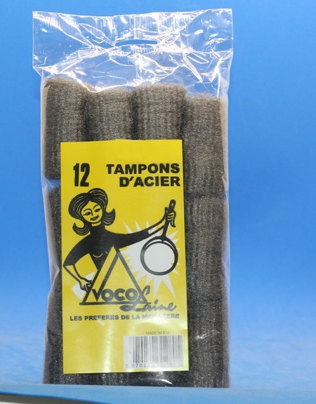 Voco tampon acier par 12