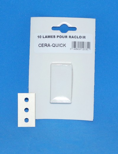 Céra-Quick 10 lames rechange pour racloir ceraquick