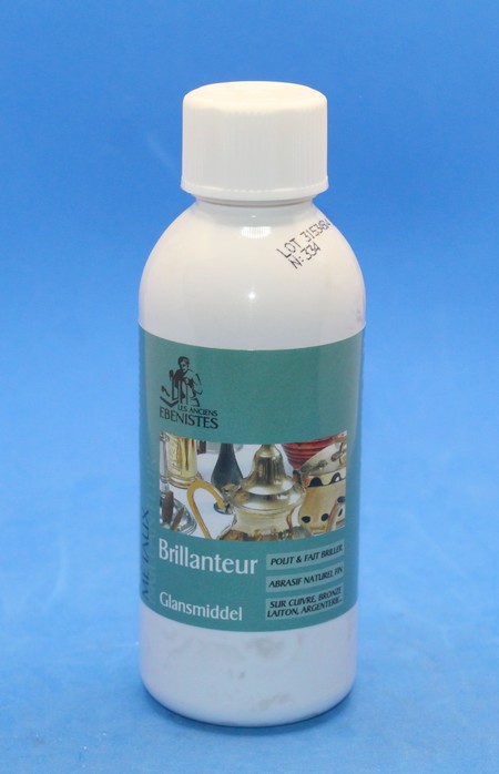 Les Anciens Ebénistes Brillanteur CUIVRE - L'Ebène Polisseur Métaux 250 ml