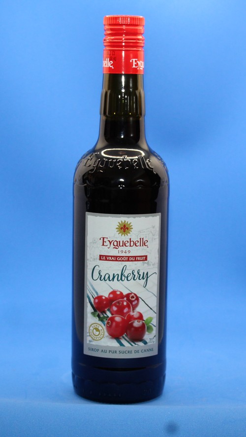 Aiguebelle Eyguebelle Sirop de Cranberry 70cl