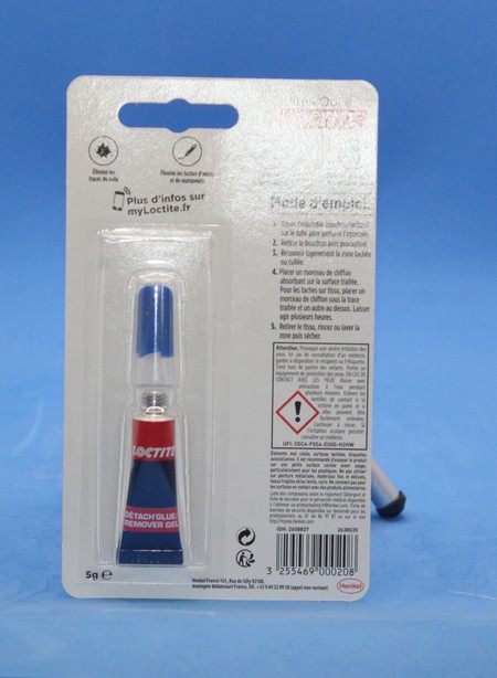 Superglue Loctite Détach'Glue tube 5g