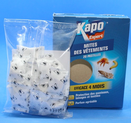 Kapo Anti Mites Boules 20 pastilles réf.3051