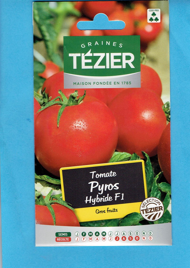 Tézier graine Tomate Fandango hybride F1 3*