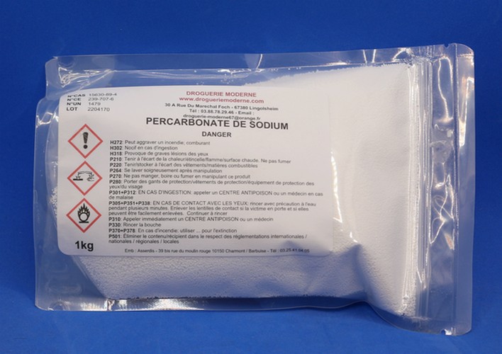 Percarbonate de soude 1kg  SACHET