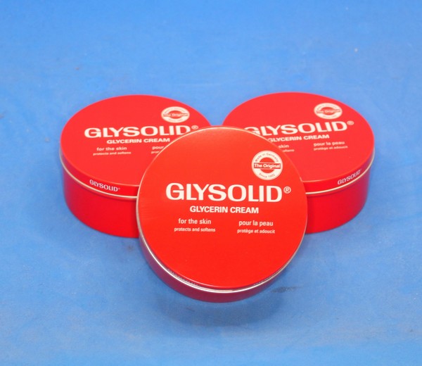 Glysolid Crème pour les Mains 250ml par 3 - Glysolid skin Cream 250ml