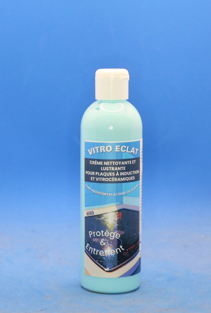 Vitro Eclat Crème Nettoyante Protection Plaque Vitrocéramique Induction flacon 100ml - Vitro éclat