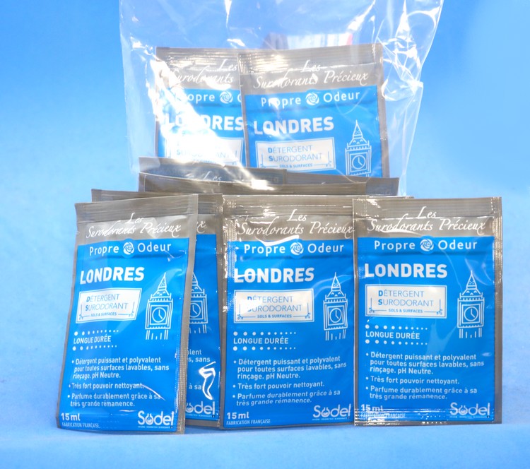 Propre Odeur DS LONDRES 20 doses de 15ml Détergent Surodorant Sols et Surfaces