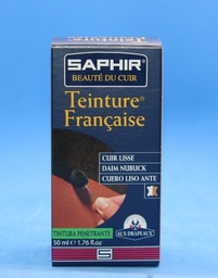 [des-343657] SAPHIR Teinture Française pour cuirs 50ml Noir