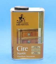 [A004336] Les anciens ébénistes - Ebène encaustique - Cire Liquide chêne foncé 1l