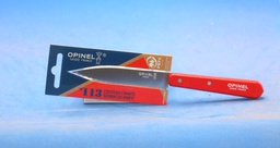 [opinel 113] OPINEL Couteau Office Cranté 113 Manche Bois Rouge