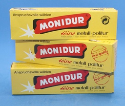 Monidur lot de 3 tubes 100 g Pâte polissante pour carrosseries et motos