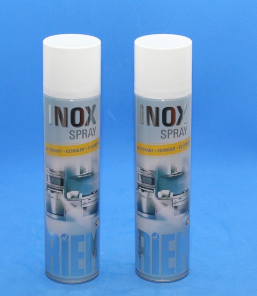 3x spray nettoyant inox - nettoyant inox - four et plaque de
