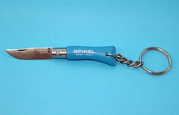 [OPINEL-2270] Opinel Couteau Porte Clés Bleu Inox n°2